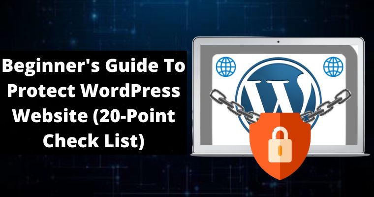 beginners guide to protect wordpress website