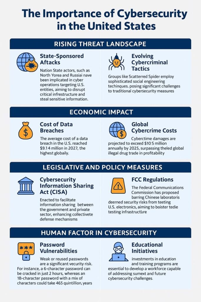 The Importance of Cybersecurity in the United States: Detailed Guide 2 The Importance of Cybersecurity in the United States